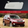 Sun Visor 92011sc033lo For Subaruester 2009 2010 2011 2012 2013 Left Driver Side Gray For Vehicles Without Sunroof