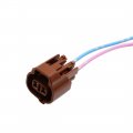 Uxcell Dc 12v Fuel Injector Connector Car Wiring Harness Adapter Socket Pigtails