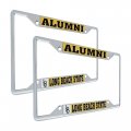 California State University Long Beach Metal License Plate Frame For Front Or Back Of Car Officially Licensed Alumni 2-pack 