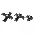X Autohaux 12pcs 7mm 8mm Car Engine Spark Plug Separators Ignition Wire Holder Black