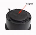 Forklift Warning Light With Buzzer Flashing Frequency Magnetic Suction Switch Led Source 12v-80v Universal For Forklifts