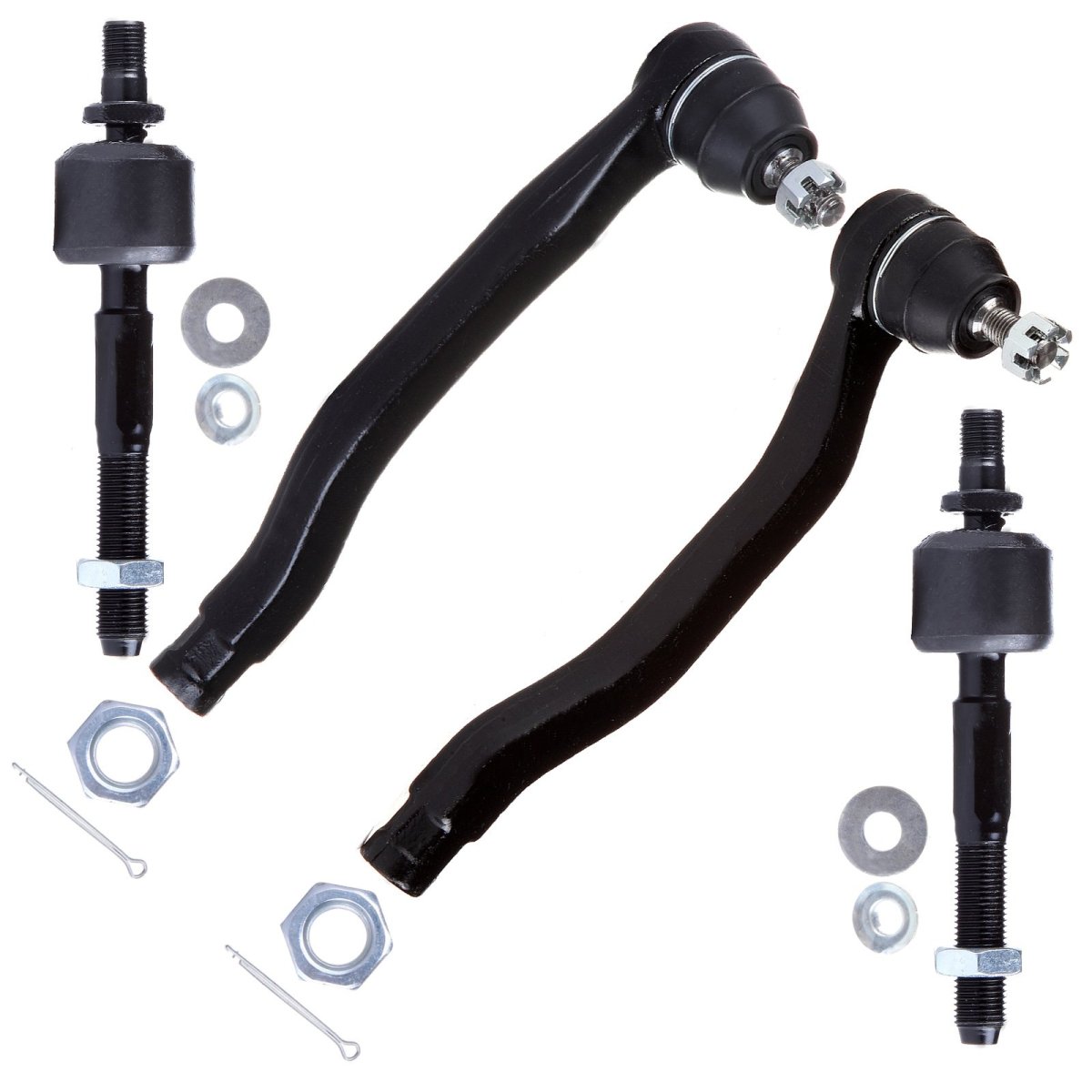 Front Inner Outer Tie Rod End Kit For Honda Accord 1990 1993 Es3153 Es3154 Ev283 4 Piece Steering Set