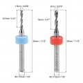 Uxcell Micro Pcb Drill Bit Set 1 8 375mm Shank 1 5mm 2mm Tungsten Carbide Tip Cnc Engraving Print Circuit Board Drilling Rotary