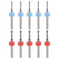 Uxcell Micro Pcb Drill Bit Set 1 8 375mm Shank 1 5mm 2mm Tungsten Carbide Tip Cnc Engraving Print Circuit Board Drilling Rotary