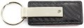 Au-tomotive Gold Inc Officially Licensed Black Carbon Fiber Leather Key Fob For Toyota Land Cruiser