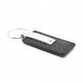 Au-tomotive Gold Inc Officially Licensed Black Carbon Fiber Leather Key Fob For Toyota Land Cruiser