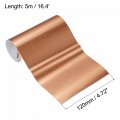 Uxcell Waterproof Peel And Stick Decorative Tape Self Adhesive 4 72 W X 16 L Pvc For Wall Edge Rose Gold Tone Brushed Thickened