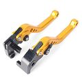 Gzyf Pair Adjustable Motorcycle Short Brake Clutch Levers Set Fit Yamaha 2009-2013 2009 2010 2011 2012 2013 Yzf R1