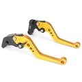 Gzyf Pair Adjustable Motorcycle Short Brake Clutch Levers Set Fit Yamaha 2009-2013 2009 2010 2011 2012 2013 Yzf R1