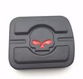 Hk Moto- Motorcycle Black Skull Small Brake Pedal Pad Fit Fat Bob Fxdf Wide Glide Fxdwg Cvo Pro Street Breakout 500 Xg500