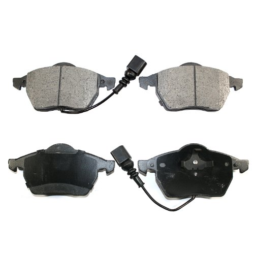 Bp687ams Front Semi-metallic Brake Pad Precision Cut Backing Plates And Noise Reducing Shims For Optimal Braking Performance