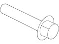 Nissan 01125-n1041 Starter Lower Bolt 
