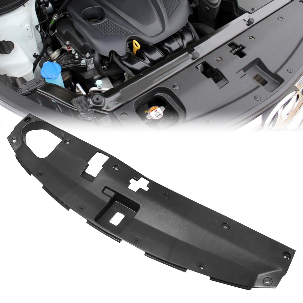 Upper Radiator Support Cover For Hyundai Santa Fe Sport 2013 To 2018 Part Number 863624z000