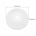 Uxcell Pipe Cover Decoration 6pcs 14mm-29mm Pp Plastic Escutcheon Collar Water Drain Line White