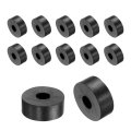 12pcs Rubber Spacers 25mm Od 8mm Id 10mm Height Round Anti Vibration Spacer Bushing Grommets Thick Washers For Home Car 