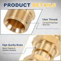 Pressure Washer Adapter M22 14mm Male To Quick Connect Fittings Brass Swivel 55mm Length With Sealant Tape For Power Washers