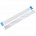Uxcell Flexible Flat Cable 150mm 1mm Pitch 15 Pins Fpc Ffc Ribbon For Lcd Tv Dvd Player 5pcs A Type