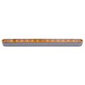 United Pacific Industries 39606 Turn Signal Light Bar 14 Led 12 W Bezel Amber Lens 