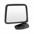 Ocpty Black Driver Side View Mirror Textured With Manual Adjustment Fold Non-heated Compatible For 1983-1992 Ford Ranger