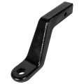 Forged Ball Mount 15000 Lbs Capacity 6 In Drop 9 5 Length For 2 Hitch Receivers Black Powder Coat Finish 