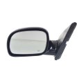 Driver Side Door Mirror For Chrysler Town And Country 1996 1997 1998 1999 2000 Paintable Power Adjust Heated Manual Folding 