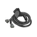 Bargman 54700-007 90 Degree Fifth Wheel Adapter Harness 7-way Flat Pin Connector Assembly 7 Ft Ford 