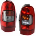 Evan Fischer Driver And Passenger Side Tail Light Set Of 2 For 1997-2005 Chevrolet Venture Fits 1999-2005 Pontiac Montana 