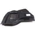 Front Passenger Side Fender Liner Section For Toyota Sequoia 2008 2022 Plastic Replacement To1249153 And 538050c030 Black 