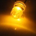 Iivverr 10pcs 5mm Led Yellow White Light Emitting Diode Lamps Bulds Component 5 Mm Amarillo Diodo Emisor De Luz La Mparas