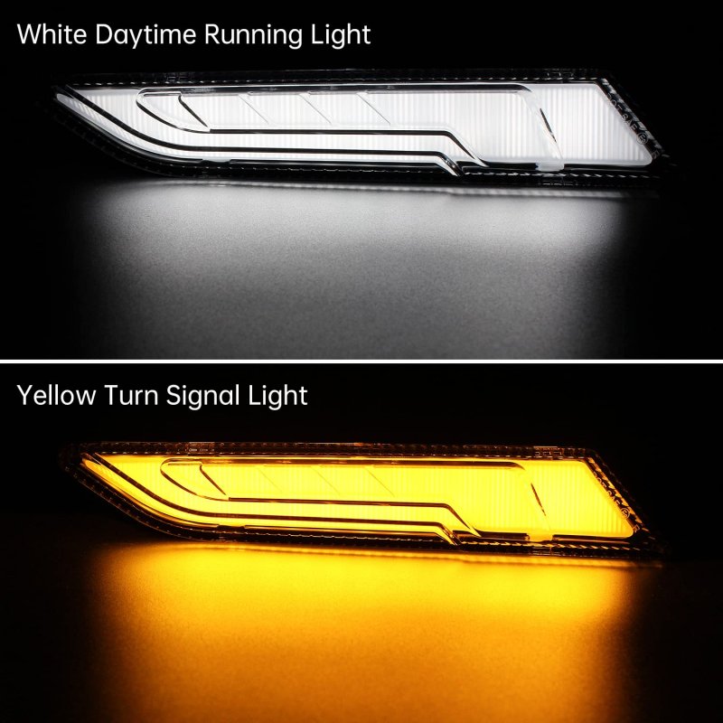 Cpowace Accent Panel Light For Polaris Slingshot S R Sl Slr Gt 2020-2022 Accessories Led Daytime Runnings Turn Signal Light
