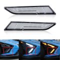 Cpowace Accent Panel Light For Polaris Slingshot S R Sl Slr Gt 2020-2022 Accessories Led Daytime Runnings Turn Signal Light