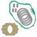 Caltric Clutch Friction Steel Plates And Gasket Kit Compatible With Honda Big Red Atc250es 1986-1987