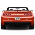 Chevrolet Camaro Ss Speed-line Sports Look Mirror Chrome Metal License Plate Frame