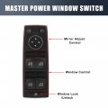 X Autohaux Master Driver Side Power Window Switch 2049055302 Replacement For Mercedes-benz E63 Amg 2007 2008 2009 2010 2011