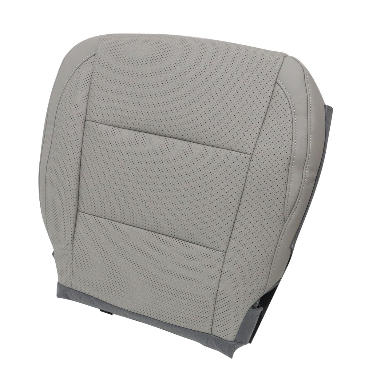 Driver Side Bottom Leather Seat Cover Gray For Toyota Highlander 2014 2015 2016 2017 2018 2019