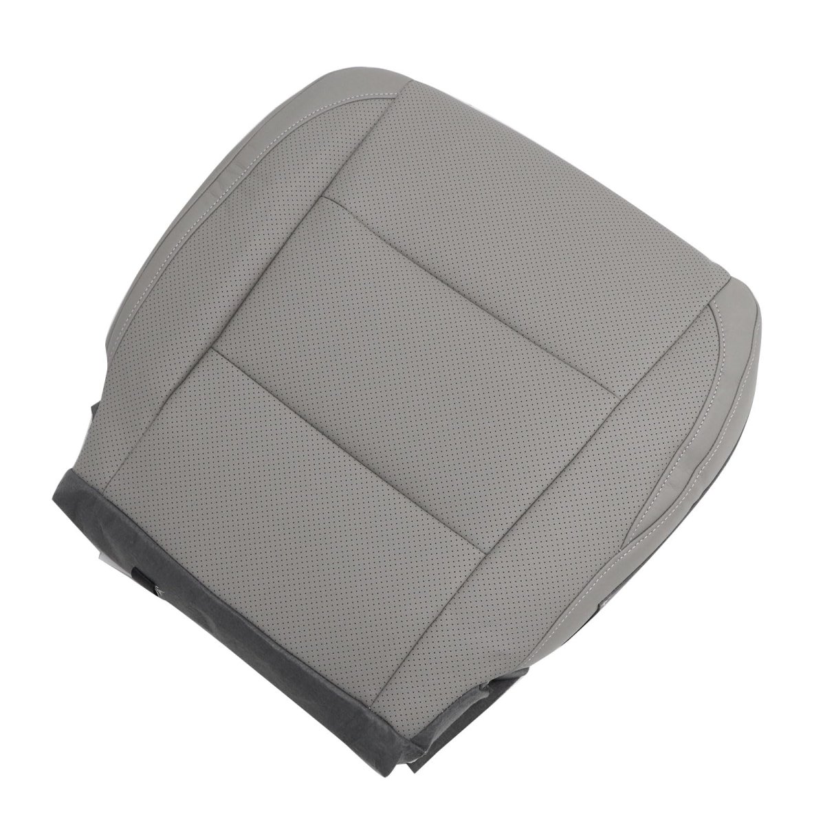 Driver Side Bottom Leather Seat Cover Gray For Toyota Highlander 2014 2015 2016 2017 2018 2019