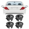 X Autohaux 4pcs 89348-28100 Car Bumper Pdc Parking Assist Sensor Retainer Holder Bracket For Toyota Black