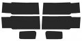 Precut Vinyl Tint Cover For 2014-2015 Chevrolet Silverado Headlights 20 Dark Smoke 