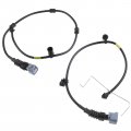 A-premium Disc Brake Pad Wear Sensors Compatible With Lexus Ls460 2007-2017 Ls600h 2008-2016 Front And Rear Side 2-pc Set