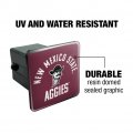 New Mexico State Aggies Official Logo Tow Trailer Hitch Cover Plug Insert