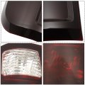 Left And Right Pair Tail Lamp Lights Black Tinted Replacement For Ford F250 F350 F450 F550 2008-2016 Super Duty Brake Light