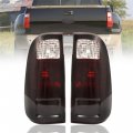 Left And Right Pair Tail Lamp Lights Black Tinted Replacement For Ford F250 F350 F450 F550 2008-2016 Super Duty Brake Light