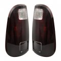 Labwork Left And Right Pair Tail Lamp Lights Black Tinted Replacement For Ford F250 F350 F450 F550 2008-2016 Super Duty Brake