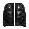 Labwork Left And Right Pair Tail Lamp Lights Black Tinted Replacement For Ford F250 F350 F450 F550 2008-2016 Super Duty Brake