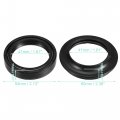 Uxcell 1 Set 41mmx54mmx11mm Motorcycle Front Fork Shock Oil Seal And Dust For Kawasaki Zx600