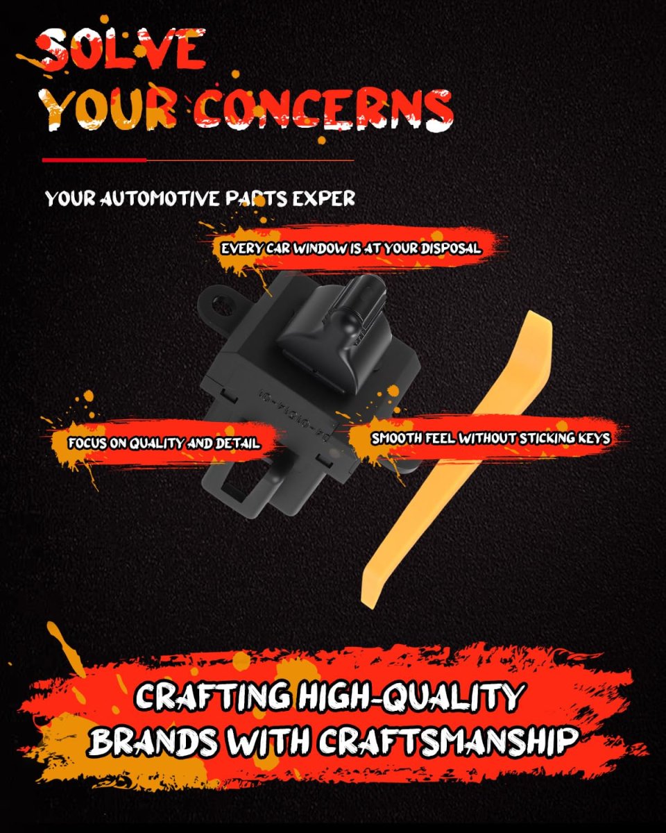 Passenger Side Power Window Switch For Dodge Neon 2000 2005 And Plymouth 2001 Replace Part Number 4793859aa Front Right