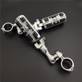 Xkh Group Motorcycle Chrome Short Peg Mounting Kit With Zombie Sull Foot For Bike Equipped 1 Inch 25mm Front Engine Guard Frame