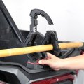 Ratcheting Hunting Tool Rack Quick Release Adjustable Grip For Sportsman And Rzr 1a Tie Down Anchor Lock Hole Tool-free Slot 