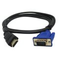Hdmi To Vga Cable Gold-plated 1080p Male Active Video Adapter Converter Cord 6 Feet 1 8 Meters