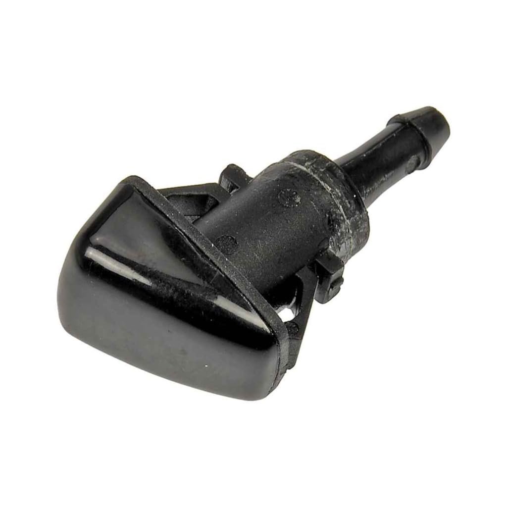 Windshield Washer Nozzle For Dodge Sx 2 03 2004 2005 Plastic Black 0 22 In Hose Port 0 76 Mounting Hole Replacement 5116088aa